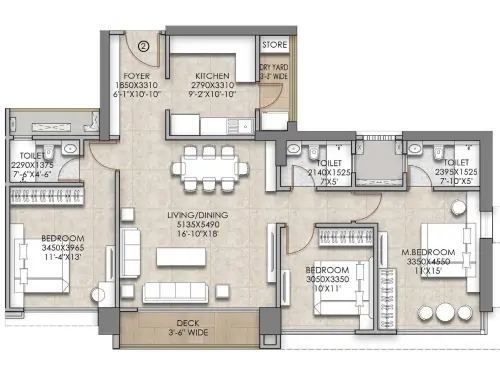 M3M CAPITAL floorplan