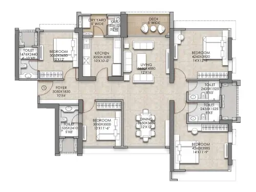 M3M CAPITAL floorplan Image